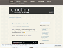 Tablet Screenshot of emotioncucine.com